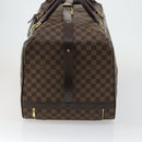LOUIS VUITTON Damier Ebene Eall 60 Boston Bag N23203 LV Auth bs32032-3
