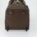 LOUIS VUITTON Damier Ebene Eall 60 Boston Bag N23203 LV Auth bs32032-6