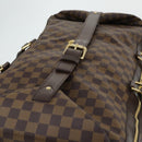 LOUIS VUITTON Damier Ebene Eall 60 Boston Bag N23203 LV Auth bs32032-9