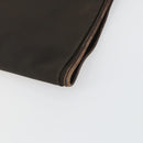Salvatore Ferragamo Garment Cover Leather Brown Silver Auth bs32033-18