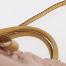 Salvatore Ferragamo Vala Hand Bag Nylon 2way Pink Gold Auth bs32036-8