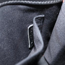 VALENTINO Shoulder Bag Leather Black Silver Auth bs32041V-11