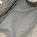 PRADA Kanapa MM Tote Bag Canvas Beige Gold Auth bs32043-10