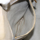 PRADA Kanapa MM Tote Bag Canvas Beige Gold Auth bs32043-11