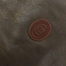 GUCCI Shoulder Bag Canvas Brown Gold 001 23 1036 Auth bs32044-18