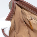 GUCCI Shoulder Bag Canvas Brown Gold 001 23 1036 Auth bs32044-21