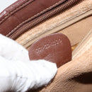 GUCCI Shoulder Bag Canvas Brown Gold 001 23 1036 Auth bs32044-12