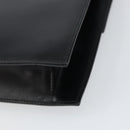 GUCCI Shoulder Bag Leather outlet Black Silver Auth bs32045-13