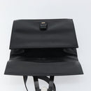 GUCCI Shoulder Bag Leather outlet Black Silver Auth bs32045-16