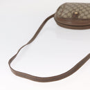GUCCI GG Supreme Web Sherry Line Shoulder Bag PVC Beige Gold Auth bs32048-7