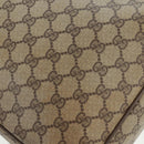 GUCCI GG Supreme Web Sherry Line Bag PVC Beige Gold 904 02 064 Auth bs32049-9