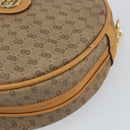 GUCCI Micro GG Supreme Shoulder Bag PVC Beige Gold 07 37 5575 Auth bs32050-10