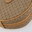 GUCCI Micro GG Supreme Shoulder Bag PVC Beige Gold 07 37 5575 Auth bs32050-11