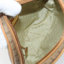 GUCCI Micro GG Supreme Shoulder Bag PVC Beige Gold 07 37 5575 Auth bs32050-17