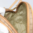 GUCCI Micro GG Supreme Shoulder Bag PVC Beige Gold 07 37 5575 Auth bs32050-18