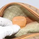 GUCCI Micro GG Supreme Shoulder Bag PVC Beige Gold 07 37 5575 Auth bs32050-22