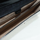 GUCCI Bamboo Hand Bag Enamel 2way Black Gold 015 1046 3304 Auth bs32052-23