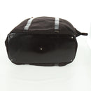 GUCCI Bamboo Hand Bag Nylon Brown Silver 002 3754 0412 Auth bs32055-10