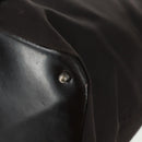 GUCCI Bamboo Hand Bag Nylon Brown Silver 002 3754 0412 Auth bs32055-15