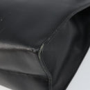 GUCCI Shoulder Bag Leather Black Gold 002 1998 0346 Auth bs32056-16