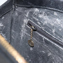 GUCCI Shoulder Bag Leather Black Gold 002 1998 0346 Auth bs32056-21