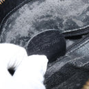 GUCCI Shoulder Bag Leather Black Gold 002 1998 0346 Auth bs32056-12