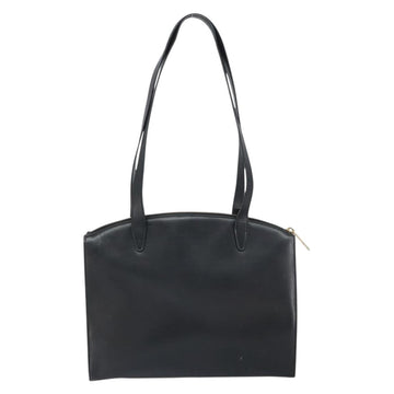 GUCCI Shoulder Bag Leather Black Gold 002 1998 0346 Auth bs32056 - 0