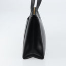 GUCCI Shoulder Bag Leather Black Gold 002 1998 0346 Auth bs32056-4