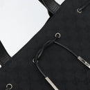 GUCCI GG Canvas Tote Bag Black Gold 002 1053 Auth bs32057-14