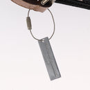 VALENTINO Shoulder Bag Leather Black Gold Auth bs32067-19