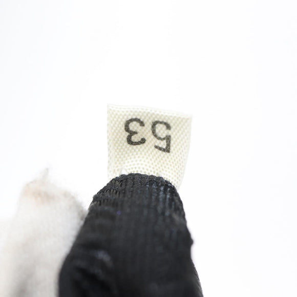 PRADA Chain Shoulder Bag Nylon Black Gold Auth bs32069