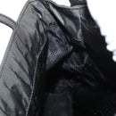 PRADA Tote Bag Nylon Khaki Silver Auth bs32072-21