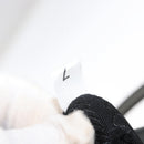 PRADA Tote Bag Nylon Khaki Silver Auth bs32072-26