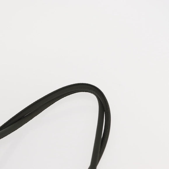 PRADA Tote Bag Nylon Khaki Silver Auth bs32072