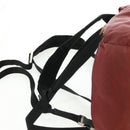 PRADA Backpack Nylon Red Silver Auth bs32073-14