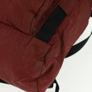 PRADA Backpack Nylon Red Silver Auth bs32073-16