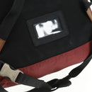 PRADA Backpack Nylon Red Silver Auth bs32073-20