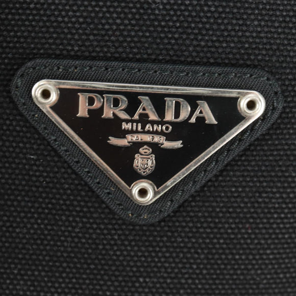 PRADA Backpack Nylon Red Silver Auth bs32073