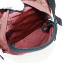 PRADA Backpack Nylon Red Silver Auth bs32073-23