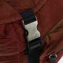 PRADA Backpack Nylon Red Silver Auth bs32073-26