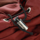 PRADA Backpack Nylon Red Silver Auth bs32073-27