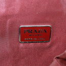 PRADA Backpack Nylon Red Silver Auth bs32073-28