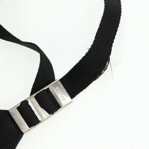 PRADA Backpack Nylon Red Silver Auth bs32073