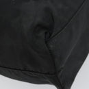 PRADA Tote Bag Nylon Black Silver Auth bs32074-17