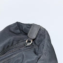 PRADA Tote Bag Nylon Black Silver Auth bs32074-10