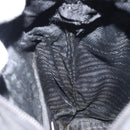 PRADA Tote Bag Nylon Black Silver Auth bs32074-20