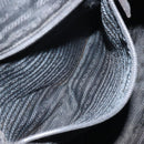 PRADA Tote Bag Nylon Black Silver Auth bs32074-23