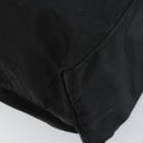 PRADA Tragetasche Nylon Schwarz Silber Original bs32076-14