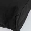 PRADA Tragetasche Nylon Schwarz Silber Original bs32076-16