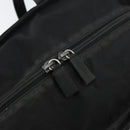 PRADA Tragetasche Nylon Schwarz Silber Original bs32076-10
